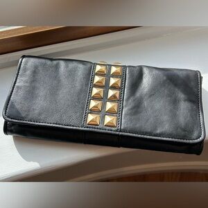 Michael Kors Leather Convertible Shoulder Bag/Clutch